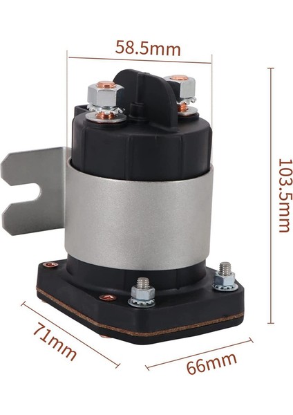 Solenoid 114-4811-020 48V Terminal Trombetta Elektrikli Golf Sepeti Için 200 Amper (Yurt Dışından) indirimleri