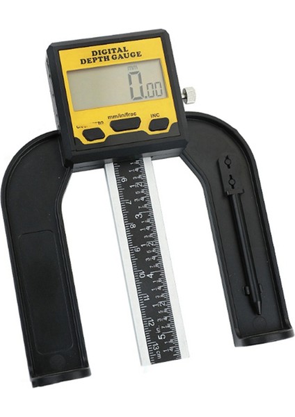 Ahşap Işleme Aracı Için 0-80MM Dijital Derinlik Göstergesi Dijital Kaliper Mini Dijital Yükseklik Gösterge Derinlik Guage (Yurt Dışından)