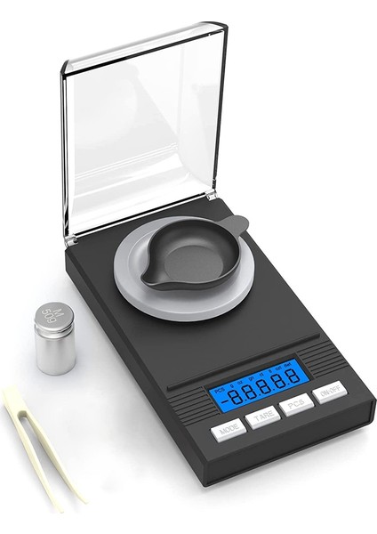 50G/0.001G Miligram Ölçeği, Miligram Hassasiyet Ölçeği, Mg, Cep Ölçeği, LCD Ekranlı Laboratuvar Ölçeği, Harf Ölçeği (Yurt Dışından)