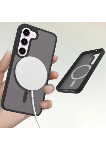 Allzey Joko Samsung Galaxy S23 Jota Magsafe Kapak - Siyah modelleri