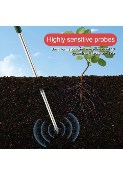 Dijital Toprak Test Cihazı Güneş Işığı Hava Nem Sıcak Metre Sensörü Ekran LCD Arka Işık Çiçekler Için Higometre (Yurt Dışından) modelleri