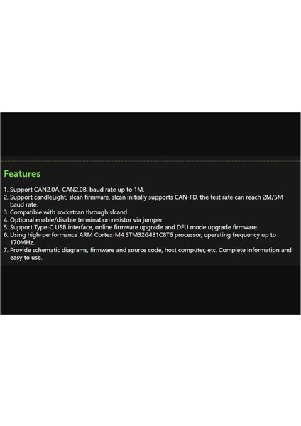 Canable V2.0 Pro Canbus Alıcı -Verici Usb&#39;den Pcan Protokolü Analizör Adaptör Can2.0 Seri Denetleyici (Yurt Dışından) modelleri