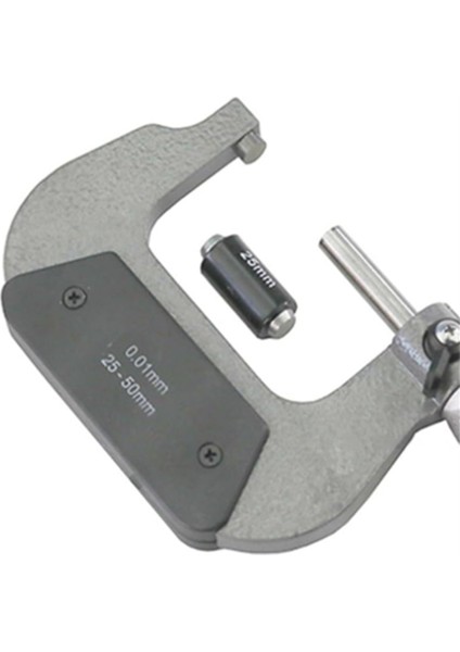 Doğruluk 25-50MM Doğruluk 0.01MM Harici Spiral Mikrometre Vernier Kaliper (Yurt Dışından) modelleri