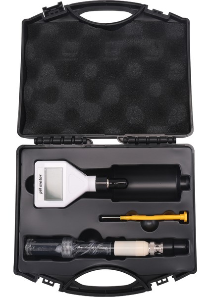 PH-98211 Dijital Çok Amaçlı Ph Metre Astıder Meter Ph Test Cihazı Beyaz Arka Işıklı Toprak Ölçer Test Cihazı (Yurt Dışından)