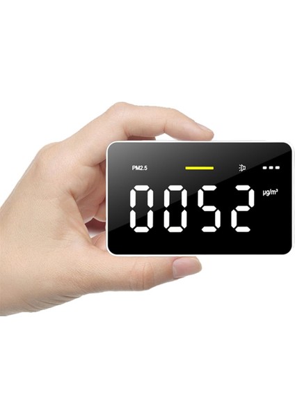 Hava Kalitesi Monitörü, Iç Mekan Hava Kalitesi Ölçer, Ev Ofis Okulu Otel Için Pm2.5 ve Vocs, Taşınabilir Dedektör Algıladı (Yurt Dışından) fiyatları