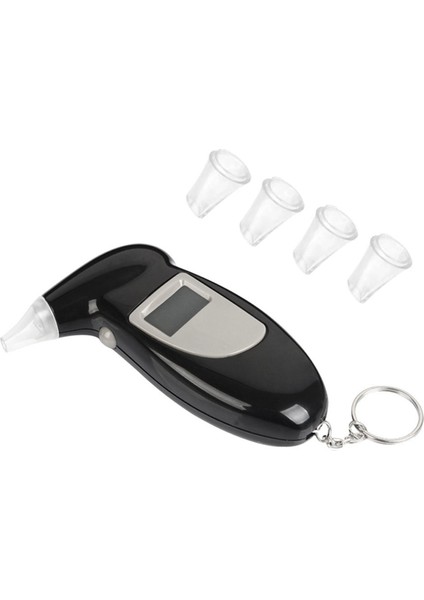 Breathalyzer Alkol Test Cihazı, Taşınabilir Monte Edilmiş Darbe Tipi Alkol Dedektörü, Dijital LCD Ekranlı Alkol Test Cihazı (Yurt Dışından)