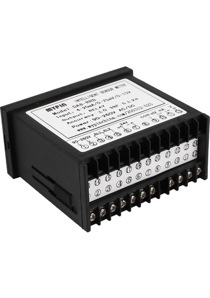 Mypin Dijital Sensör Metre Çok Fonksiyonlu Akıllı LED Ekran 0-75MV/4-20MA/0-10V 2 Röle Alarm Çıkışı Da8-Rrb (Yurt Dışından) indirimleri