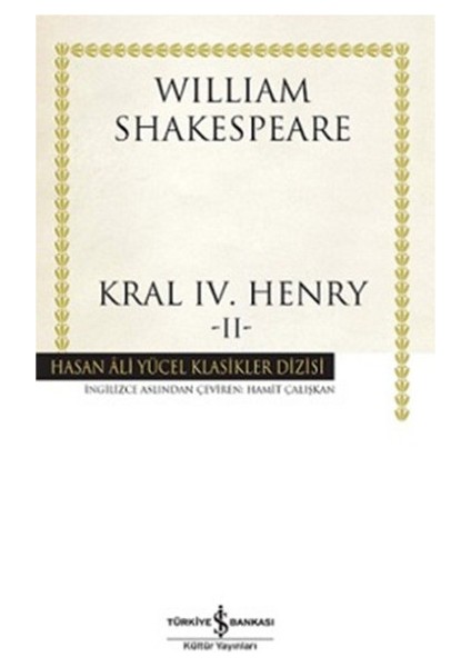 Kral Iv.henry -Iı - Hasan Ali Yücel Klasikleri