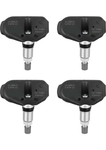1set 06421-S3V-A04 Lastik Basınç Izleme Sistemi 315MHZ Tpms Honda Mdx Rl Tl Odyssey Ridgeline 06421S3VA04 (Yurt Dışından)