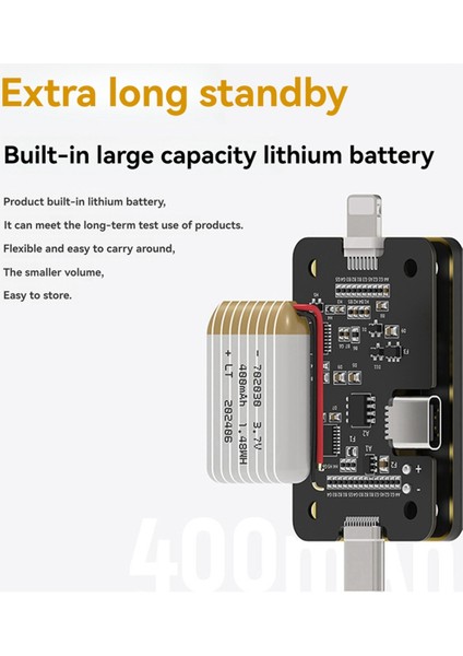 Mekanik T824 Se Cep Telefonu Kuyruk E Dedektörü Apple Arayüzü Için 8p / Type-C 24P Arayüz (Yurt Dışından) modelleri