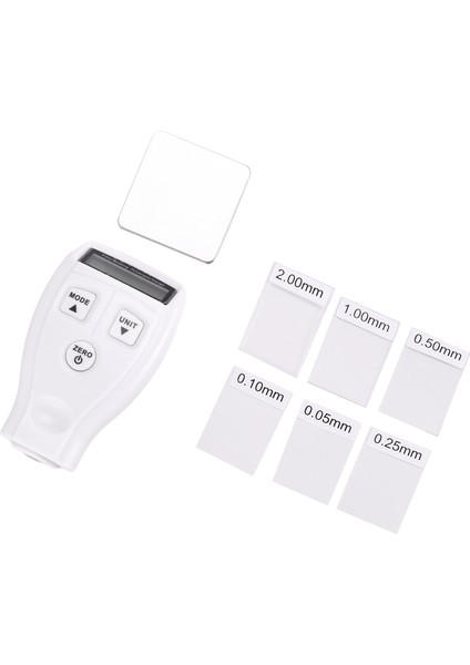 GM200 Ultrasonik Galvaniz Boyama Ceket Film Tedbir Test Cihazı Araç Kaplama Kalınlığı Ölçüsü Ölçümü Boya (Beyaz) (Yurt Dışından) fiyatları