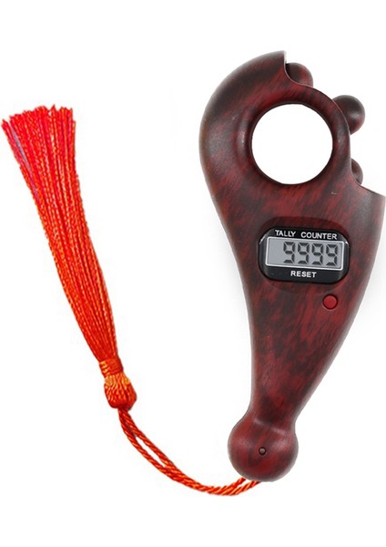 Dönen Dua Boncukları LED Dijital Sayacı Taşınabilir Parmak Sayaç Duası Islami Müslüman Eid Hediyeler A (Yurt Dışından)