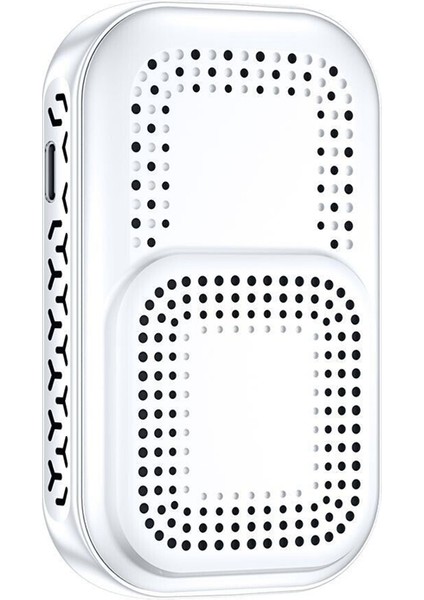 5 Arada 1 Hava Kalitesi Dedektörü Yarıiletken Sensörleri Hcho Tvoc Co2 Sıcaklık Nem Test Cihazı Hava Monitörü Beyaz (Yurt Dışından)