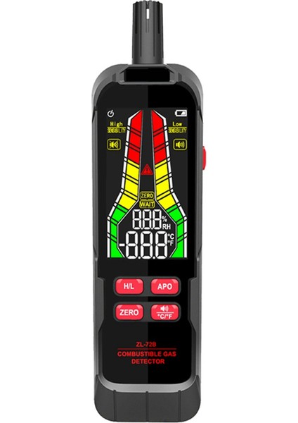 Elde Taşınabilir Gazlar Sızıntı Dedektörü Doğal Gazlar Sızıntı Konsantrasyon Analizör Ölçer Ses Işığı ZL72A Pil (Yurt Dışından) fırsatları