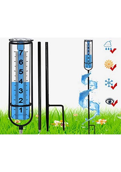 Yağmur Göstergesi, 7 Inç Dondurularak Doğum Yağmur Göstergesi Açık, Büyük Net Sayılar ve Bahçe, Çim ve Çiftlik Için Ayarlanabilir Yükseklik (Yurt Dışından) fırsatları