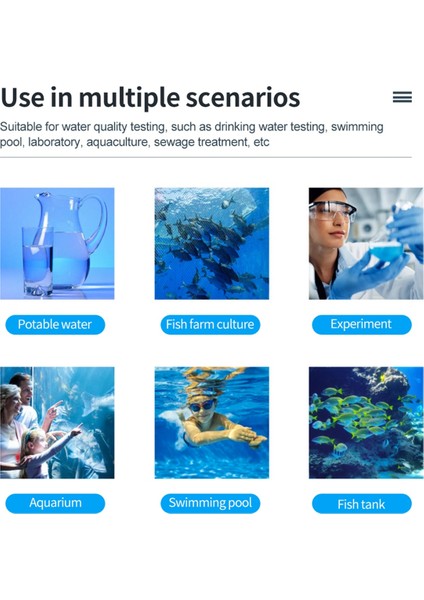 Su Kalitesi Test Cihazı Taşınabilir Asitlik Ölçer Laboratuvar, Içme Suyu, Akvaryumlar, Hidroponik Için Ph Değer Algılama (Yurt Dışından) modelleri