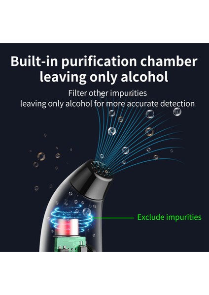 Sürüş Önleme Için Ekran Şarj Edilebilir Dijital Breathalyzer ile Taşınabilir Breathalyzer (Yurt Dışından) fırsatları