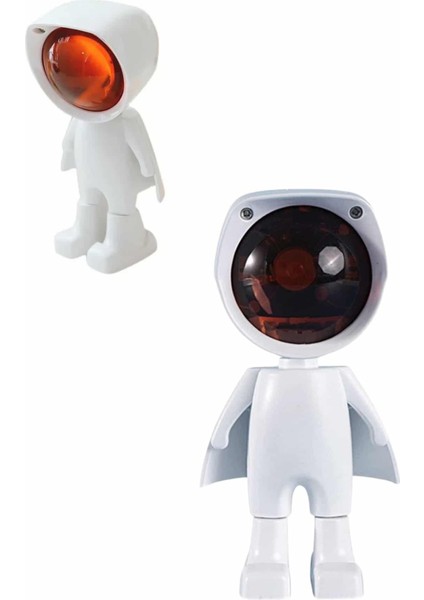 Zeroshop 180 Derece Dönebilen Astronot Masa ve Gece Lambası Projektör modelleri