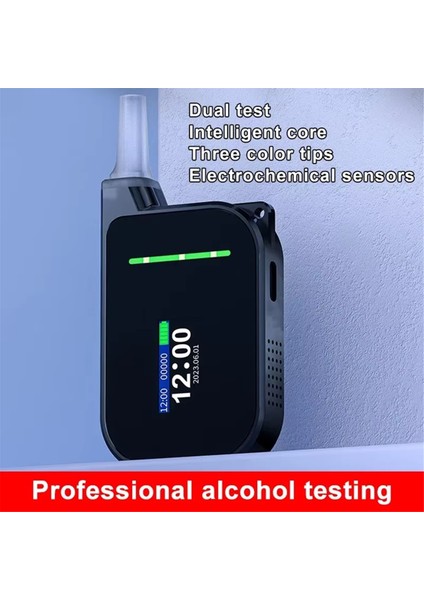 Alkol Dedektörü Test Cihazı Havadan Üflenmiş Yüksek Hassasiyetli Elektrokimyasal Alkol Dedektörü Ev Ölçüm Aleti (Yurt Dışından) modelleri