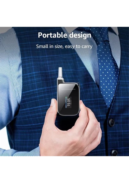 Alkol Dedektörü Test Cihazı Havadan Üflenmiş Yüksek Hassasiyetli Elektrokimyasal Alkol Dedektörü Ev Ölçüm Aleti (Yurt Dışından) fırsatları