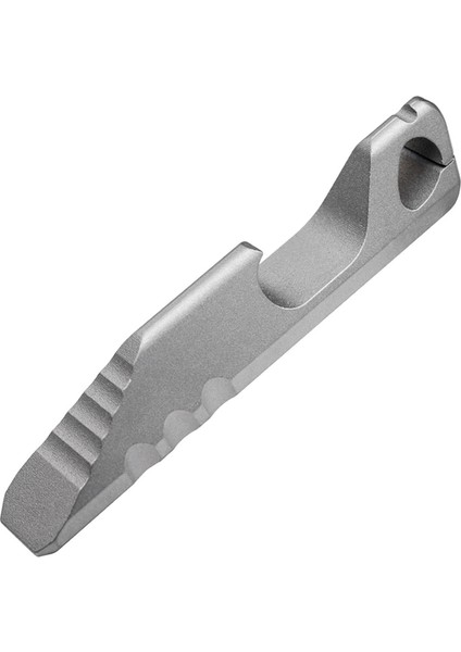 Çok Fonksiyonlu Küçük Titanyum Alaşımlı Crowbar Açık Şişe Açıcı, Kavanoz Taşınabilir Kolye Açılabilir (Yurt Dışından)