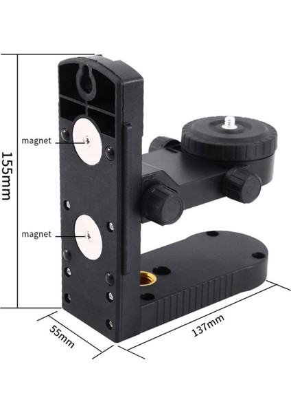 Lazer Seviyesi L-Şekilli Braket Güçlü Mıknatıs Çekerleri Destek Evrensel Seviyeleri (Yurt Dışından) fırsatları
