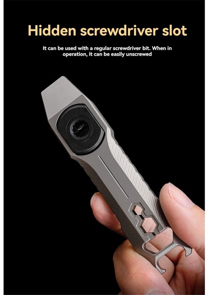 Titanyum Alaşımlı Çok Işlevli Levye Dış Mekan Taşınabilir (Yurt Dışından) indirimleri