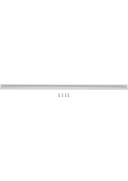 Alüminyum Çubuk Kaydırıcı T-Tracks T-Yuva Jig Armatürü Masa Testeresi Gösterge Çubuğu (500MM) (Yurt Dışından)