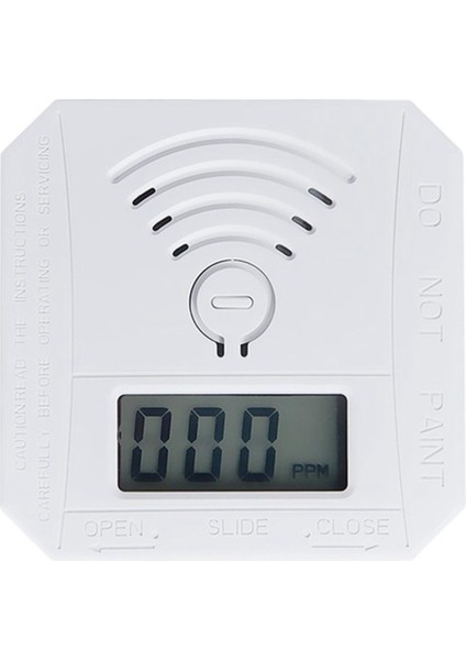 Mini Co Sensörü Karbon Monoksit Alarm Dedektörü LED Dijital Ekranla Püskürtülür Ev Mutfak Için Ses Uyarısı (Yurt Dışından) modelleri