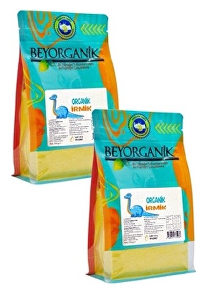 Organik Bebek İrmiği 2×350 gr Ek Gıda Tahıllı Ürün 6 Aylık ve Üzeri Bebekler İçin fiyatları