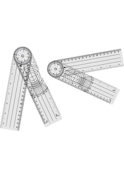 4 Adet Gonyometre Fizyoterapisi 360 Derece Rotasyon Izi Fizyoterapi Fizyoterapi Için Pvc, Spor Terapisi (Yurt Dışından) modelleri