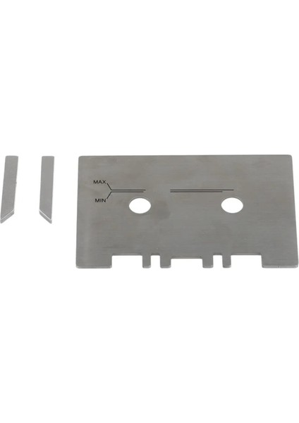 Kaset Cauge Set Mekanik Hizalama Yüksek Doğruluk Kılavuzu Gösterge Kiti 2 Pcs ile Çıkar Çubuğu Alüminyum Alaşım Kurulumu Kolay (Yurt Dışından)