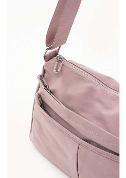 Kadın Suya Dayanıklı Kumaş Çok Gözlü Çapraz Askılı Okul Seyahat ve Omuz Çantası Pudra fiyatları