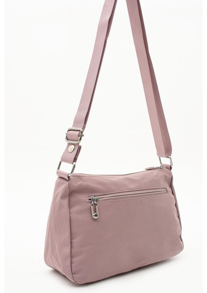 Kadın Suya Dayanıklı Kumaş Çok Gözlü Çapraz Askılı Okul Seyahat ve Omuz Çantası Pudra fırsatları