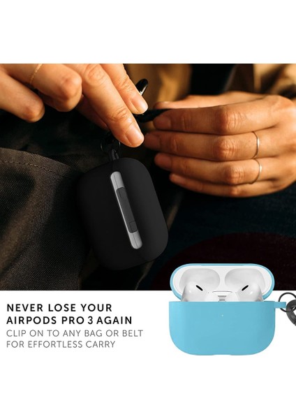 Airpods Pro 3 Liquid Silicone Lansman Lacivert indirimleri