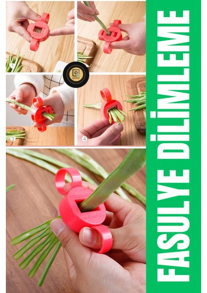 Taze Sebze Doğrama Bıçağı, Pratik ve Dayanıklı Çok Renkli Tasarım