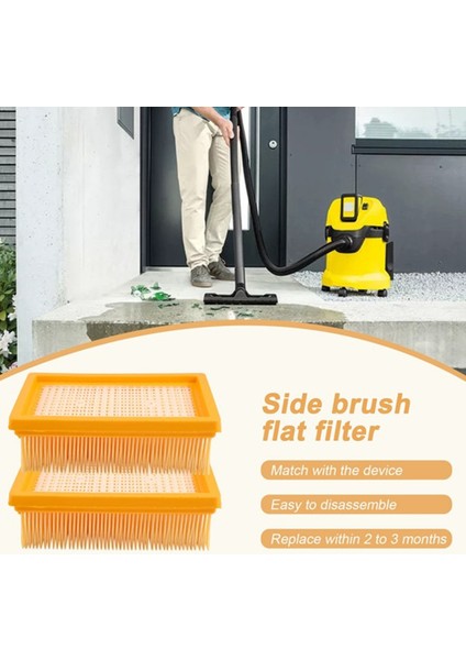 12 Adet 2.863-005.0 Hepa Filtre Karcher Mv4 Mv5 Mv6 Wd4 Wd5 Wd6 Elektrikli Süpürge Islak ve Kuru Elektrikli Süpürge Filtresi (Yurt Dışından) indirimleri