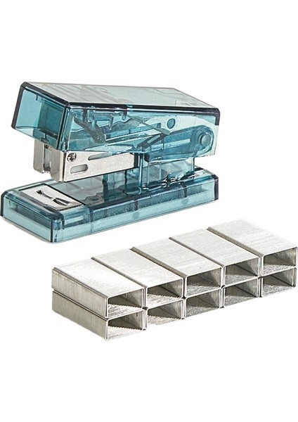 Ins Tarzı Mini Zımba Küçük Öğrenciye Özel Zımba Mujı Basit Düz Renk Niş Hobi Zımbası (Yurt Dışından)