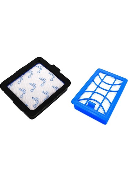 Philips Power Pro Elektrikli Süpürge Aksesuarları Yedek Parçaları Için 2 Adet Filtre Elemanı Seti (Yurt Dışından)