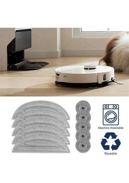 Roborock S8 Maxv Ultra/ G20S Robot Süpürge Için 16 Adet Mop Ped Yedekleri Çift Sonik Titreşim Modülleri Kenar Mop Pedleri (Yurt Dışından) fırsatları