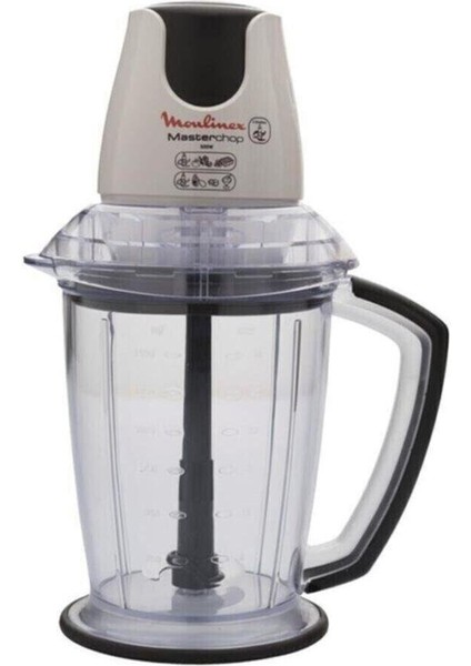 Krem Renkli 4 Bıçaklı 550W Doğrayıcı, Pratik ve Şık Tasarım