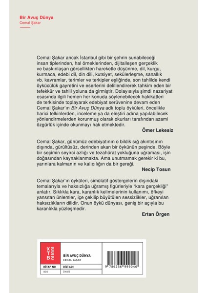 Bir Avuç Dünya (Kutulu 2 Cilt) - Cemal Şakar