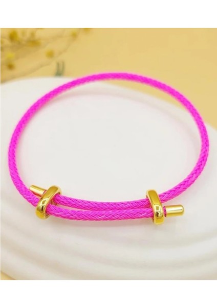 Ip Bileklik Ayarlanabilir Model Pembe Renk