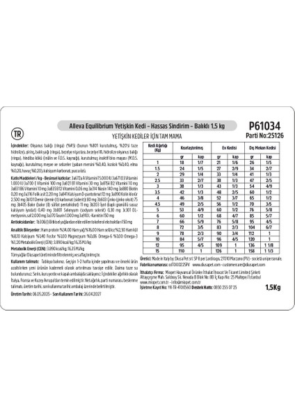 Düşük Tahıllı Balık Yaban Mersini Elma ve Havuçlu Yetişkin Kedi Maması 1,5 kg fırsatları