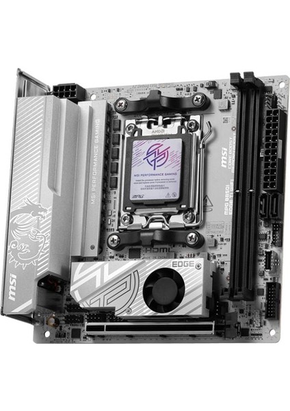 Msı Mpg B850I Edge Tı Wıfı Ddr5 Itx Am5