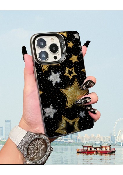 Iphone 15 Pro Max Uyumlu Kaplan Zebra Desenli Lüx Telefon Kılıfı MK01A fiyatları