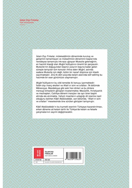 İslam Dışı Fırkalar - Kâdî Abdülcebbâr fiyatları