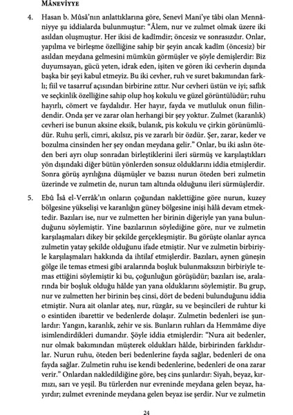 İslam Dışı Fırkalar - Kâdî Abdülcebbâr indirimleri