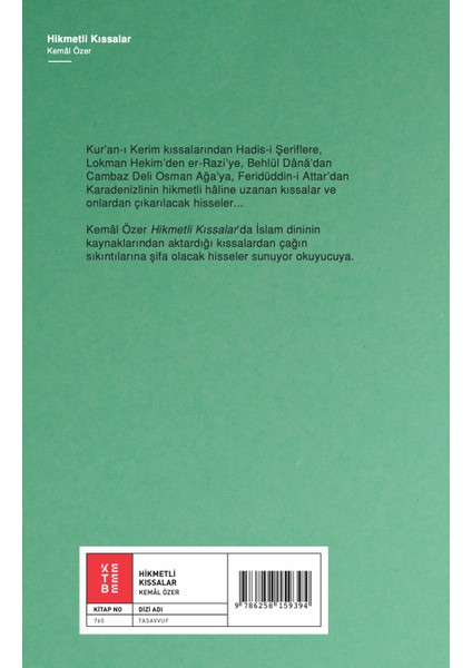 Hikmetli Kıssalar - Kemâl Özer fiyatları