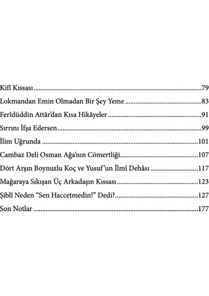 Hikmetli Kıssalar - Kemâl Özer fırsatları